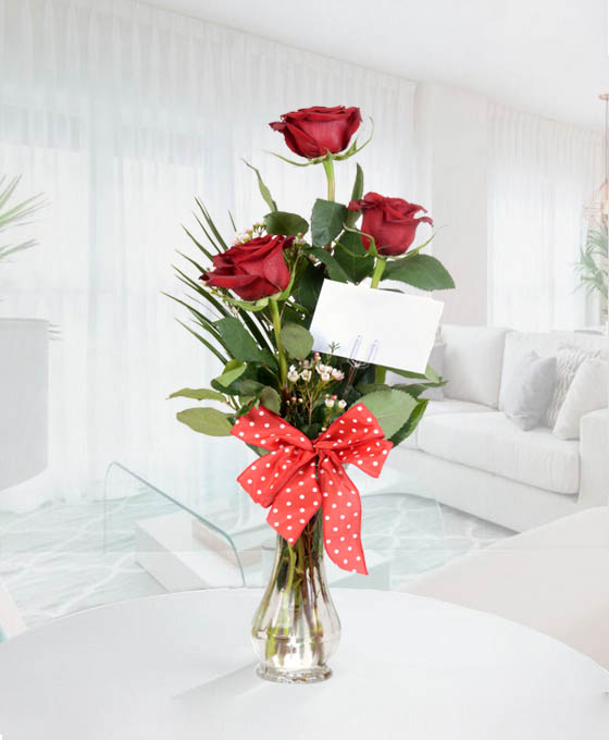 Ramo de 3 Rosas A420 1